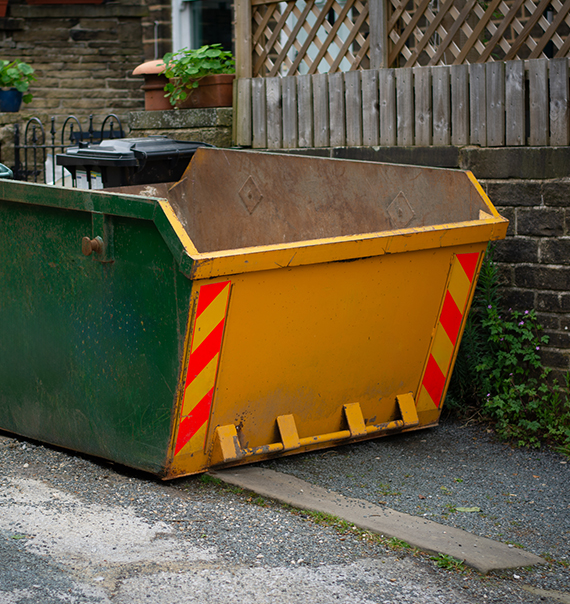 4 Yard Skip Hire Bramhall for Local Projects